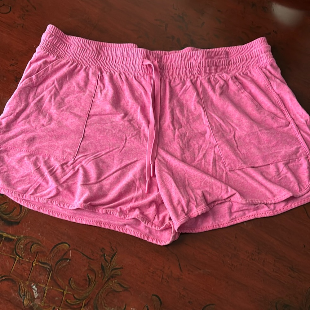 Pink shorts